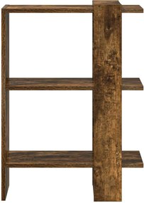 vidaXL Ράφι Βιβλίων 2 επιπέδων 52 x 25 x 71,5 εκ Επεξεργασμένο Ξύλο