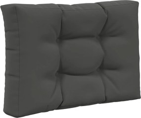 vidaXL Μαξιλάρι Καναπέ Εξωτερικού Χώρου 3 pcs Ανθρακί Πολυεστέρας