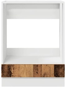 vidaXL Ντουλάπα Φούρνας σε Παλιό Ξύλο – 60x46x81.5 εκ Κατασκευασμένη από Επεξεργασμένο Ξύλο