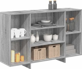 vidaXL Ντουλάπι Γκρι Sonoma 120x30x75 εκ. από Επεξεργ. Ξύλο