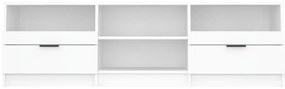 vidaXL Έπιπλο Τηλεόρασης Λευκό 150x33,5x45 εκ. από Επεξεργασμένο Ξύλο