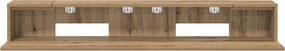 vidaXL Γραφείο Στούντιο Artisan Δρυς 110 x 36 x 19,5 εκ.