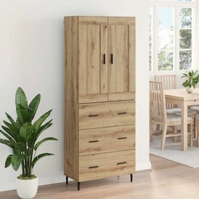 vidaXL Highboard 2 τμχ. Artisan Oak 69,5 x 34 x 180 εκ.