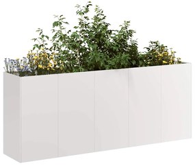 Ζαρντινιέρα 200x40x80 εκ. από Ανοξείδωτο Ατσάλι