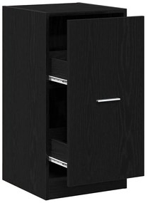 vidaXL Φαρμακοποιϊκή Ντουλάπα Μαύρη δρυς 40 x 41 x 77.5 εκ.