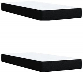 ΚΡΕΒΑΤΙ BOXSPRING ΜΕ ΣΤΡΩΜΑ ΜΑΥΡΟ 200X200 ΕΚ. ΥΦΑΣΜΑΤΙΝΟ 3290597