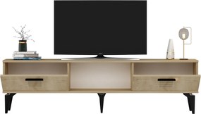 TV Stand Asimo - Sapphire Oak Sapphire Oak