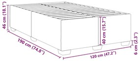 ΠΛΑΙΣΙΟ ΚΡΕΒΑΤΙΟΥ ΡΟΖ 120X190 ΕΚ. ΒΕΛΟΥΔΙΝΟ 3284624