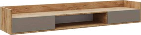 Έπιπλο TV Callisto Χρυσό Δρυς-Γκρεζ 200x40x30cm