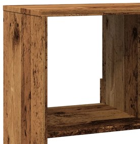 vidaXL Βιβλιοθήκη Όψη Παλαιού Ξύλου 100x33x125,5εκ. Επεξεργασμένο Ξύλο