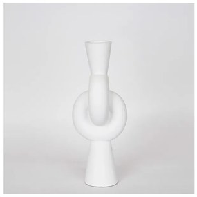 Βάζο Κεραμικό Λευκό 15.5x15.5x39.5cm 752-20274 Estheti-752-20274-Λευκό 752-20274