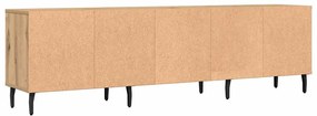 vidaXL Έπιπλο Τηλεόρασης τεχνίτης Δρυς 150x30x44,5 εκ.