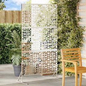 vidaXL Οθόνη Ιδιωτικότητας Γκρι 100 x 50 x 180 εκ. Ατσάλι