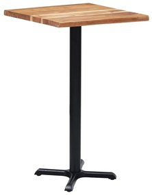 vidaXL Πόδι Τραπεζιού Bistro Μαύρο 56 x 56 x 107 εκ. από Χυτοσίδηρο