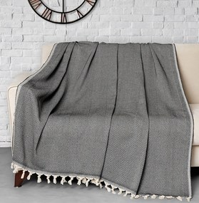 Sofa Cover Trendy - Black (230) Black
White