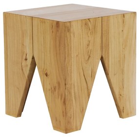 EMIR SIDE TABLE ΦΥΣΙΚΟ 40x40xH45cm - 04-1101