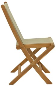 Τραπεζαρία 7τεμ. Banou-Colen teak ξύλο σε φυσική απόχρωση Φ150x75εκ 150x150x75 εκ.
