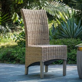 Artekko Rattan Καρέκλα Ξύλο Ρατάν σε Φυσική Απόχρωση (48x62x103)cm