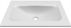 Karag BDVIV060WH46 Anim Επικαθήμενος Νιπτήρας Πορσελάνης 60.5x46.5x12cm White