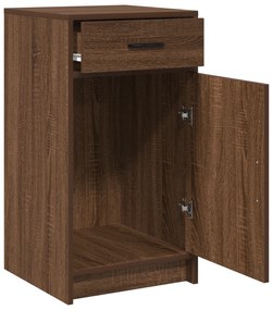 vidaXL Στρατηγός Καφέ Δρυς 40x41x75 εκ. Συνθετικό Ξύλο