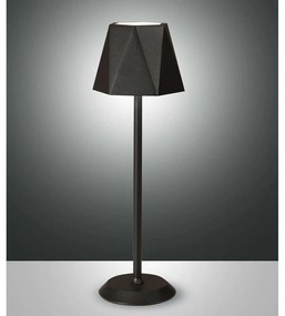 Φωτιστικό Επιτραπέζιο Katy 3678-30-101 3W Led Touch dimmer Φ11cm 13x38cm Black La Mia Luce