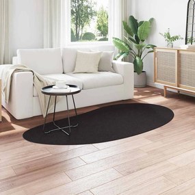 vidaXL Χαλί HUARTE Μαύρο 100 x 200 cm Πολυεστέρας