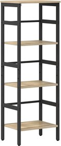 vidaXL Ράφι Βιβλίων Δρύς Sonoma 40 x 29,5 x 115 εκ Επεξεργασμένο ξύλο