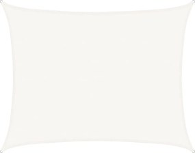 vidaXL Πανί Σκίασης Λευκό 6 x 8 μ. από HDPE 160 γρ/μ²
