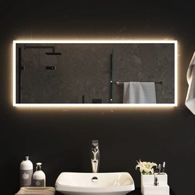 vidaXL Καθρέφτης Μπάνιου με LED 40x100 εκ.