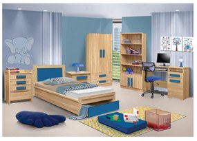 ΓΡΑΦΕΙΟ PLAYROOM SONAMA-ΣΙΕΛ HM11154.01 110X55X76.5εκ - HM333+HM336.01