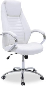 Καρέκλα γραφείου διευθυντή Sonar pu λευκό 61x57x120 εκ.