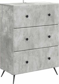 vidaXL Ντουλάπι με Συρτάρια 66 x 34,5 x 90 εκ Επεξεργασμένο Ξύλο