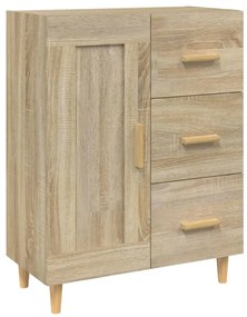 vidaXL Ντουλάπι Sonoma Δρυς 69,5 x 34 x 90 εκ. από Επεξεργασμένο Ξύλο