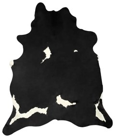Χαλί Μαύρο 180 x 220 εκ. από Γνήσιο Δέρμα Αγελάδας - Πολύχρωμο