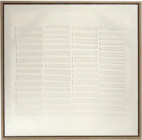 ΠΙΝΑΚΑΣ ΧΕΙΡΟΠ. ΣΕ ΚΑΜΒΑ ΛΕΥΚΟΣ ΓΥΨΙΝΟΣ /MDF 60Χ60ΕΚ