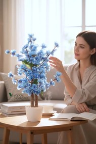 Stewehome Τεχνητό δέντρο με πυκνά φύλλα σε λευκή γλάστρα (Ύψος: 51 80 εκ. | Προέλευση: ΤΟΥΡ)