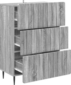 vidaXL Ντουλάπι με Συρτάρια 66 x 34,5 x 92 εκ. Επεξεργασμένο Ξύλο