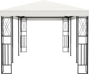 vidaXL Κιόσκι Κρεμ 3 x 6 μ. Υφασμάτινο