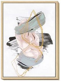 Πίνακας Σε Κορνίζα ArteLibre "Abstract" Καμβάς 50x70x4cm-14690009