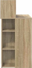 vidaXL Γραφείο Δρύς Sonoma 90 x 48 x 101,5 εκ. Επεξεργασμένο ξύλο