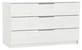 Συρταριέρα DRAWER 3-Σ 80x40x64cm Άσπρη