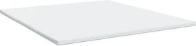 vidaXL Κρεβάτι Boxspring με Στρώμα Μπλε 200x200 εκ. Υφασμάτινο