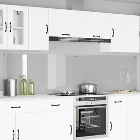 vidaXL Πίσω Πάνελ Κουζίνας 2 pcs Διαφανές 120 x 60 cm σκληρυμένο γυαλί