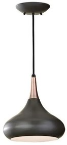 Κρεμαστό Φωτιστικό Οροφής 1xE27 Φ25cm Beso Elstead Lighting-FE-BESO-P-M-DBZ-Μπρονζέ FE-BESO-P-M-DBZ