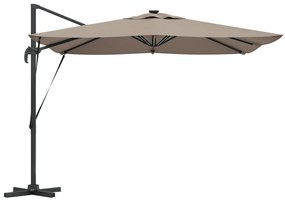 vidaXL Καντζιέρα Ρόμα με LED - Ταμπά (286 x 285 x 270 εκ) - Αλουμίνιο