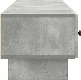VidaXL Ντουλάπι TV 147 x 34,5 x 30 εκ Γκρι Σκυροδέματος