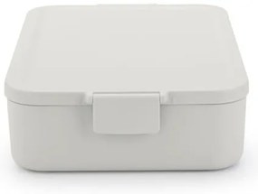 Κουτί τροφίμων Brabantia Make&Take 1006292, 2 l, Με διαχωριστικά, Στεγανό κλείσιμο, Χωρίς BPA, Ανοιχτό γκρι