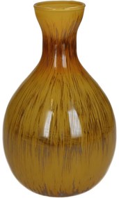 Βάζο ArteLibre Ώχρα Γυαλί 16x16x25cm-05154934