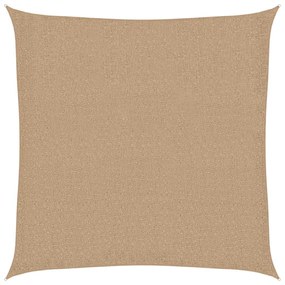 vidaXL Πανί Σκίασης Taupe 4,5 x 4,5 μ. από HDPE 160 γρ./μ²