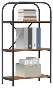 vidaXL Ράφι Βιβλίων Παλαιό ξύλο 60 x 30 x 109 εκ Επεξεργασμένο ξύλο